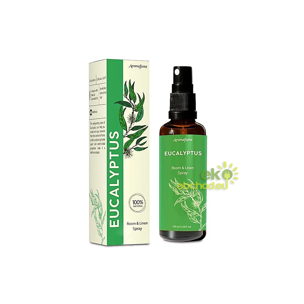 Vonný sprej AROMAFUME - izba a bielizeň - EUKALYPTUS