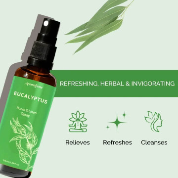 Vonný sprej AROMAFUME - izba a bielizeň - EUKALYPTUS