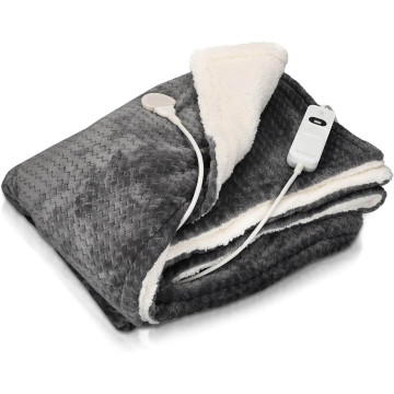 Elektrická vyhrievacia XXL deka (180 x 130cm) – sivá