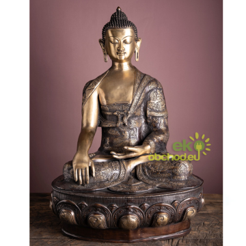 Mosadzná soška Budhu B-088 - 84,5 cm