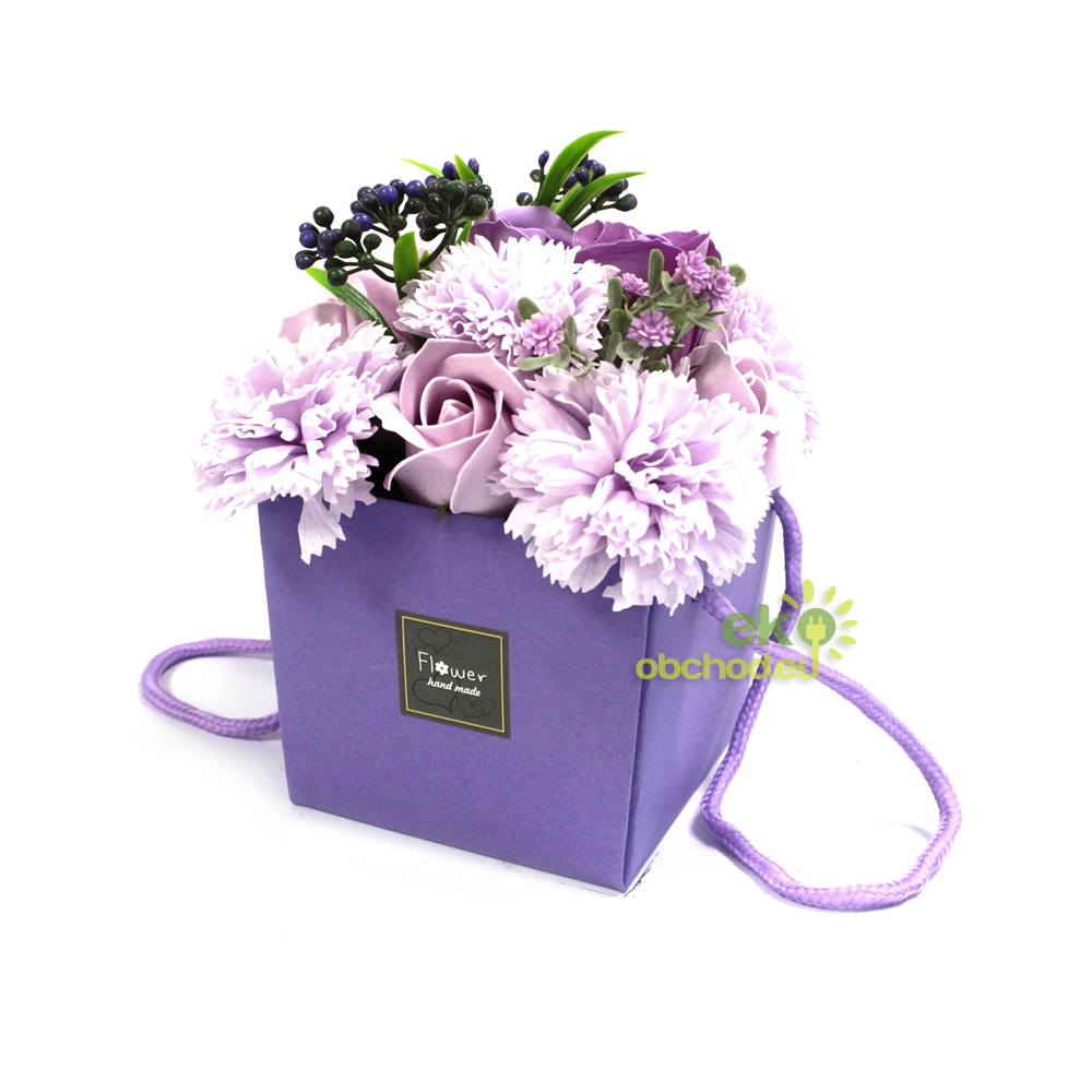 Mydlové Kvety - Levanduľová - Ruže a Klinčeky