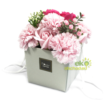 Mydlové Kvety - Ruže a Klinčeky