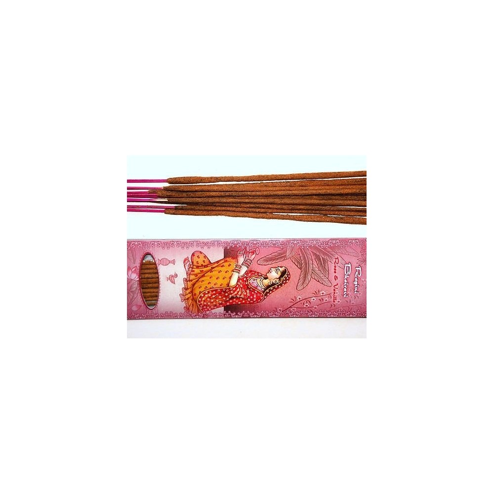 Vonné tyčinky - RAGINI BHAIRAVI - ruža a vanilka