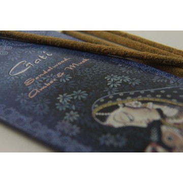 Vonné tyčinky - GATI - santal, ambra, mošus