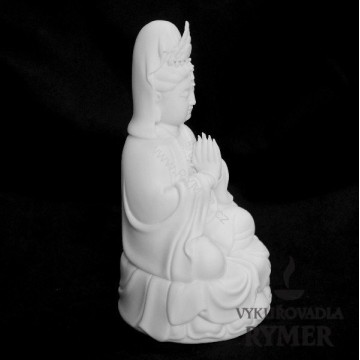 Quan Yin, porcelánová soška - 1