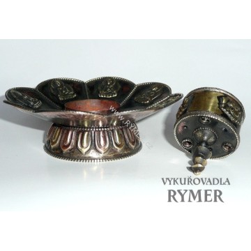 Stojanček na tyčinky Tibet  / kovový - meď