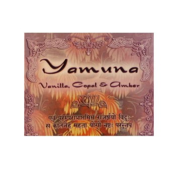Vonné tyčinky - YAMUNA – vanilka, kopál a ambra
