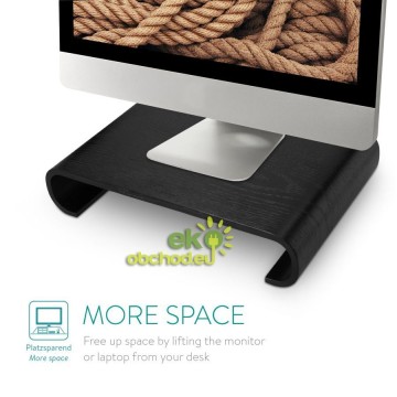 Drevený stojan pod monitor / notebook / Macbook – dub (typ 2)