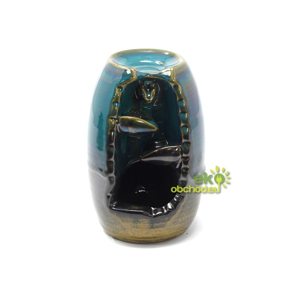 Stojan na vonné kužele tečúci dym - Váza