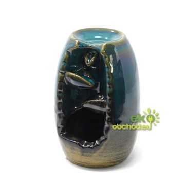 Stojan na vonné kužele tečúci dym - Váza