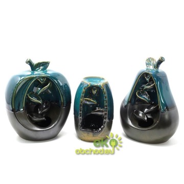 Stojan na vonné kužele tečúci dym - Váza