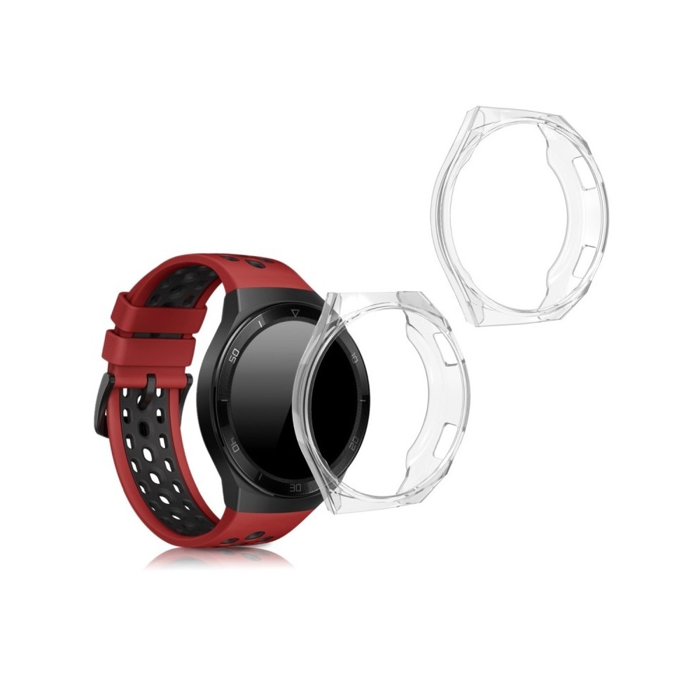 Silikónový obal Huawei Watch GT 2e (46mm) – priehľadná (2ks)