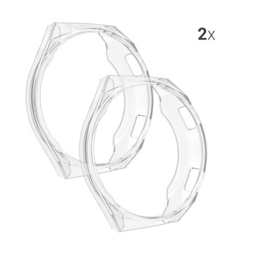Silikónový obal Huawei Watch GT 2e (46mm) – priehľadná (2ks)