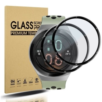 Ochranné temperované sklo pre Huawei Watch GT 2e – čierna