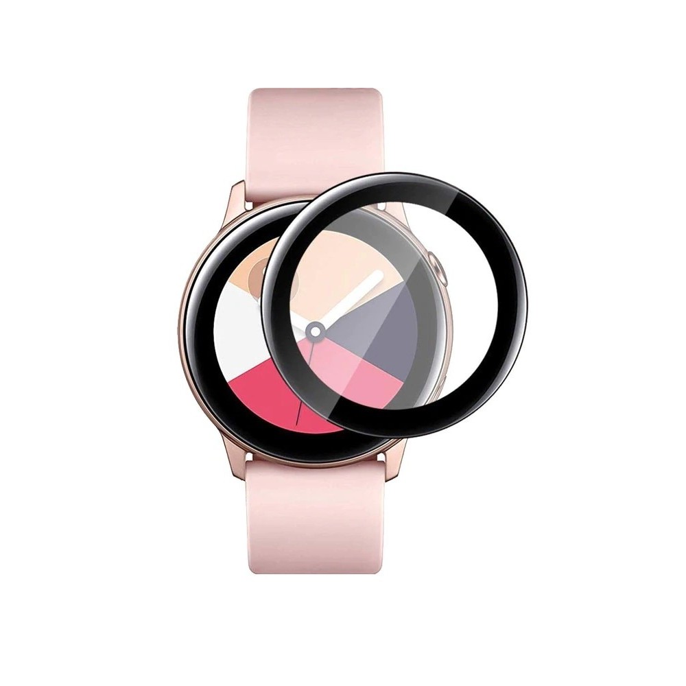 Ochranné temperované sklo Samsung Galaxy Watch Active 2 40mm – čierna