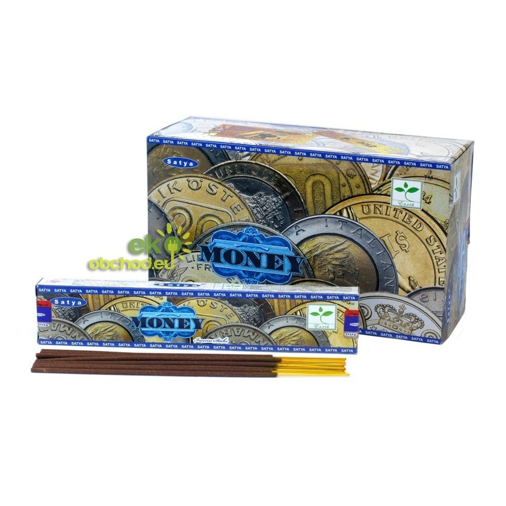 Vonné tyčinky - Satya - Peniaze - 15g