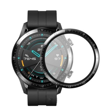 Ochranné temperované sklo Huawei Watch GT2 (46mm) – čierna