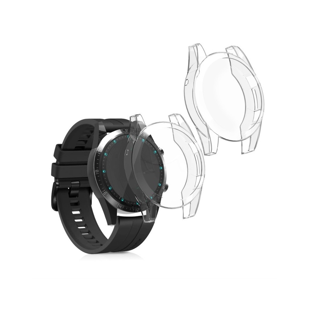 Silikónový obal Huawei Watch GT2 (46mm) – priehľadná (2ks)