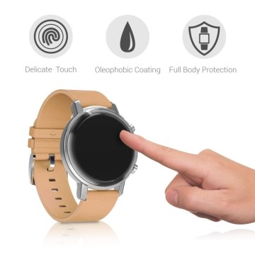 Silikónový obal Huawei Watch GT2 (42mm) – priehľadná (2ks)