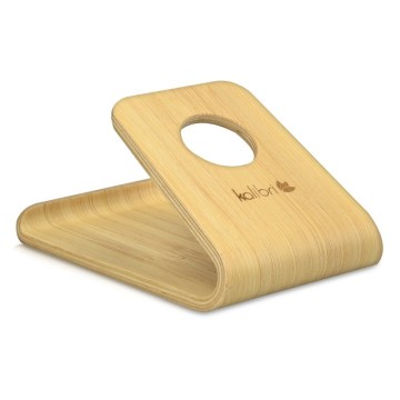 Drevený stojan pre mobily / tablety / čítačky e-kníh – Kalibri - bambus