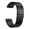 Kovový remienok (šírka 22mm) – Full Clasp čierna – Samsung Gear S3 / Watch 46mm / Huawei Watch GT