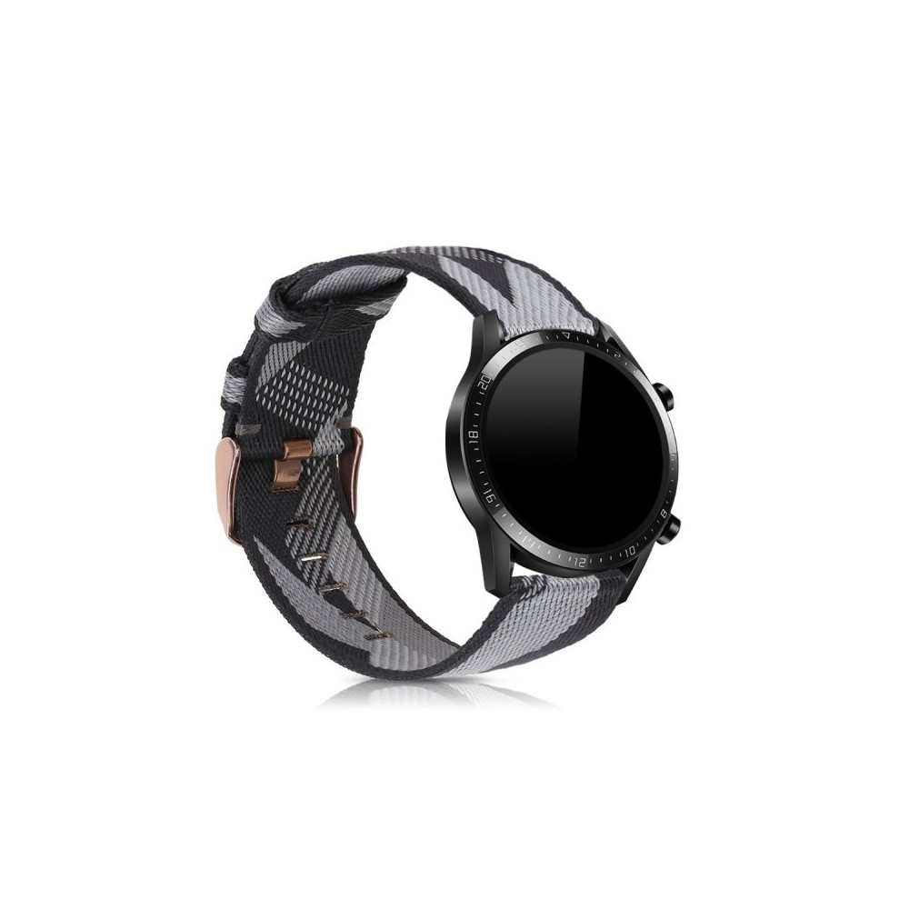 Nylonový remienok (šírka 22mm) – tmavo-modrá – Huawei Watch GT2