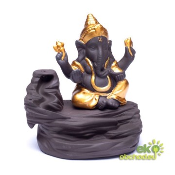 Stojan pre vonné kužele tečúci dym – Ganáša