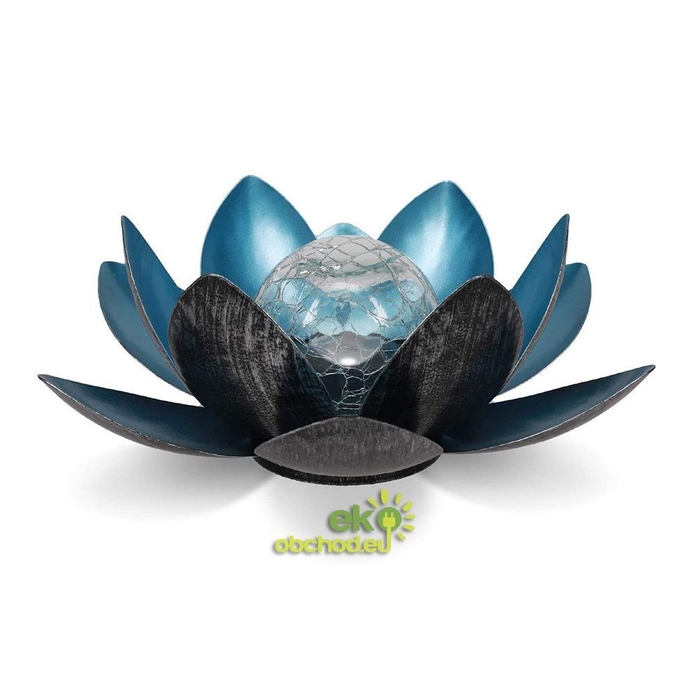 Solárna LED lampa - LOTOSOVÝ KVET