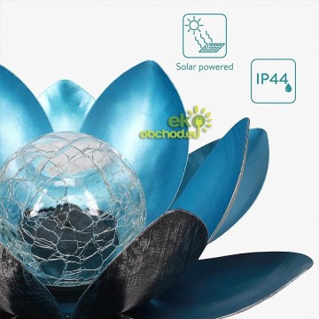 Solárna LED lampa - LOTOSOVÝ KVET
