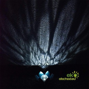 Solárna LED lampa - LOTOSOVÝ KVET