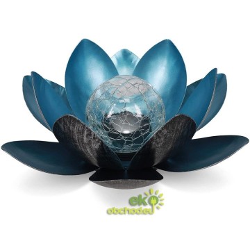 Solárna LED lampa - LOTOSOVÝ KVET