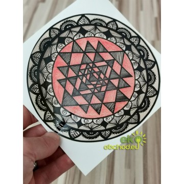 Dekoratívna samolepka - Jantra kruh