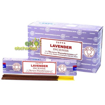 Vonné tyčinky - Satya - Levanduľa - 15g