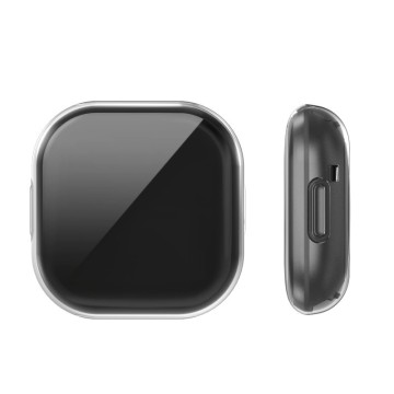 Silikónový obal Fitbit Versa 3 / Sense – priehľadná (2ks)