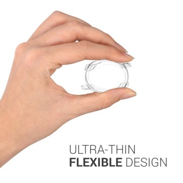 Silikónový obal Xiaomi Huami Amazfit GTR (47mm) – priehľadná (2ks)