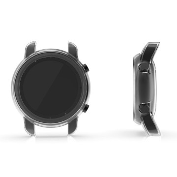 Silikónový obal Xiaomi Huami Amazfit GTR (47mm) – priehľadná (2ks)