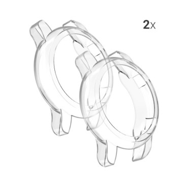 Silikónový obal Xiaomi Huami Amazfit GTR (47mm) – priehľadná (2ks)