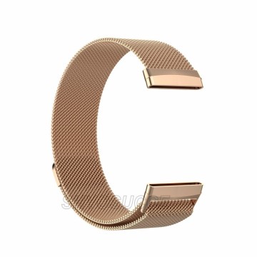 Kovový remienok Fitbit Versa 3 / Sense – Magnetic – zlato-ružová