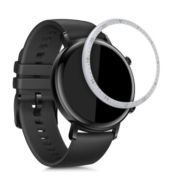 Rámček hodiniek (Bezel) pre Huawei Watch GT2 (42mm) – strieborná