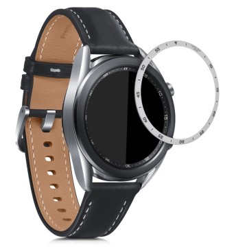 Rámček hodiniek (Bezel) pre Samsung Galaxy Watch 3 41mm – strieborná