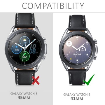 Rámček hodiniek (Bezel) pre Samsung Galaxy Watch 3 41mm – strieborná
