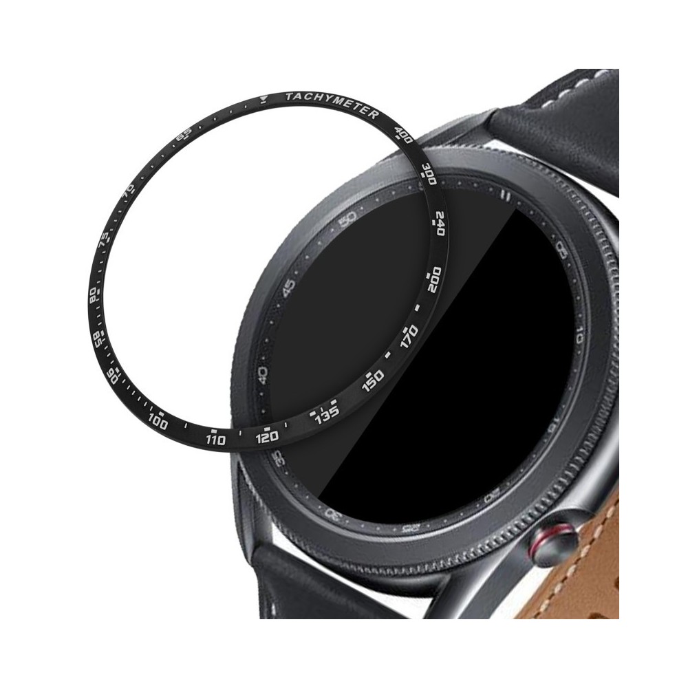 Rámček hodiniek (Bezel) pre Samsung Galaxy Watch 3 45mm – čierna