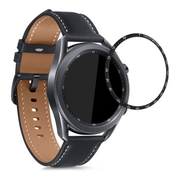 Rámček hodiniek (Bezel) pre Samsung Galaxy Watch 3 45mm – čierna