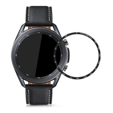 Rámček hodiniek (Bezel) pre Samsung Galaxy Watch 3 45mm – čierna