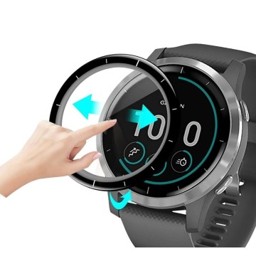 Ochranná temperovaná PET fólia Garmin Vivoactive 4S (40mm) – čierna