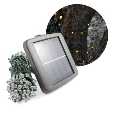 Solárna LED reťaz SolarCentre Elan SS9946 200 LED / 20m teplá biela