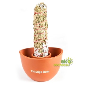 Miska na šamanské zväzky terakota - hnedá