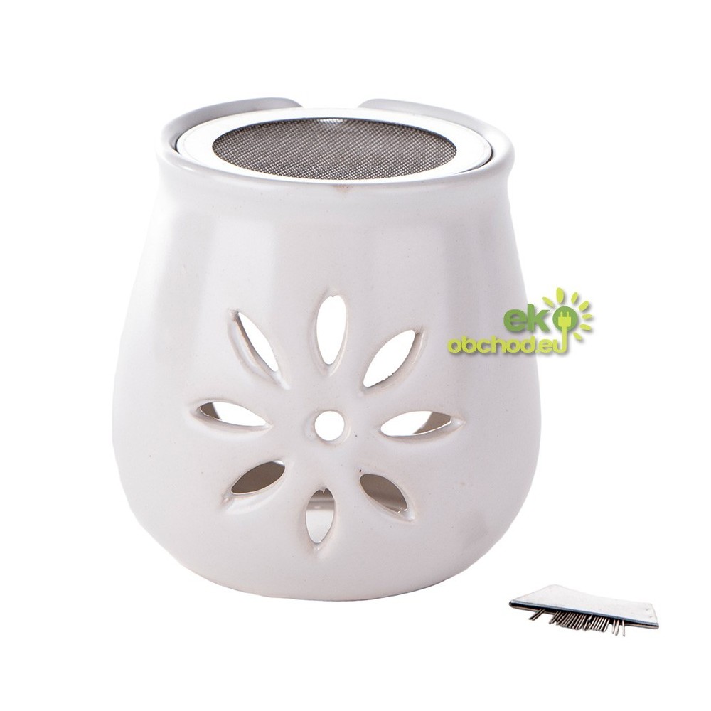 Vykurovacia lampička Flower keramika