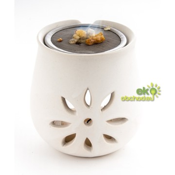 Vykurovacia lampička Flower keramika