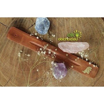 Stojanček pre vonné tyčinky, drevený – Slon